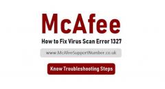 McAfee Virus Scan Error 1327 | McAfee Support UK