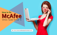 McAfee Virus Scan Error 5 | McAfee Antivirus Helpline Number