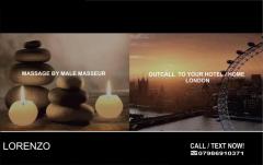 MASSAGE BY MALE MASSEUR FOR MEN - MOBILE TO HOTEL / HOME IN LONDON