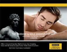 MASSAGE FOR MEN (GAY/BI/STR) | MALE MASSEUR VISITS YOUR HOTEL/HOME in LONDON