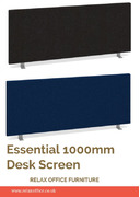 Essential 1000mm Desk Screen