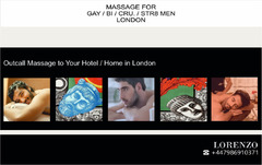 MASSAGE ★MALE FOR MALE ★ FULL BODY – RELAXING ★ at your HOTEL /HOME