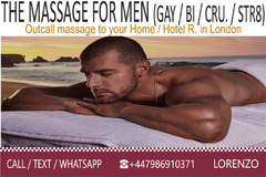 ★Full body MASSAGE ★For MEN (GAY-BI-STR) at Your HOTEL-HOME London