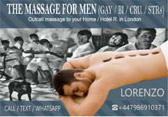 ★ MASSAGE by MALE Masseur ★For MEN OUT-CALL to Your HOTEL/HOME London