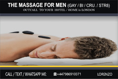 Festive MASSAGE FOR MEN (GAY/BI/STR) TO HOTEL/HOME in LONDON
