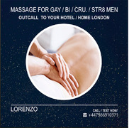 OUTCALL MASSAGE FOR GAY-BI-STR MEN | TO HOME / HOTEL IN LONDON | MALE MASSUER VISITS YOU