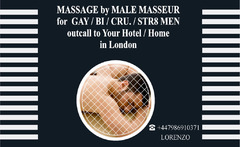 MASSAGE ★MALE FOR MALE ★ FULL BODY – RELAXING ★ at your HOTEL /HOME