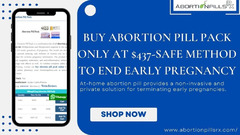 Buy Abortion Pill Pack Only At $437-Safe Method To End Early Pregnancy